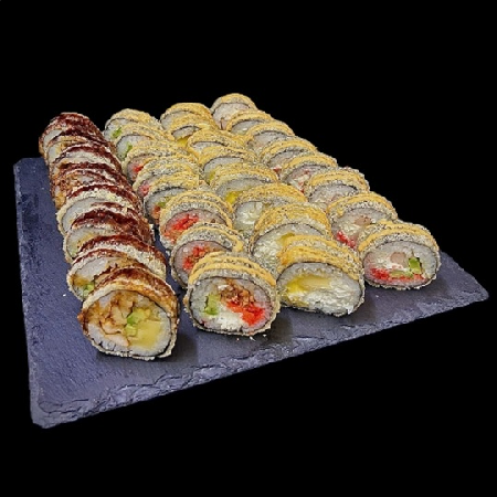 zestaw sushi w&nbsp;tempurze